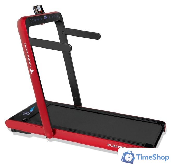 Электрическая беговая дорожка Titanium Masters Slimtech S60 (красный) - Изображение №1 — Интернет-магазин Time-Shop