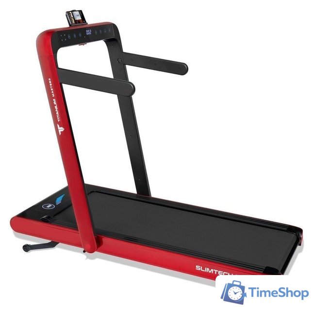 Электрическая беговая дорожка Titanium Masters Slimtech S60 (красный) - Изображение №2 — Интернет-магазин Time-Shop