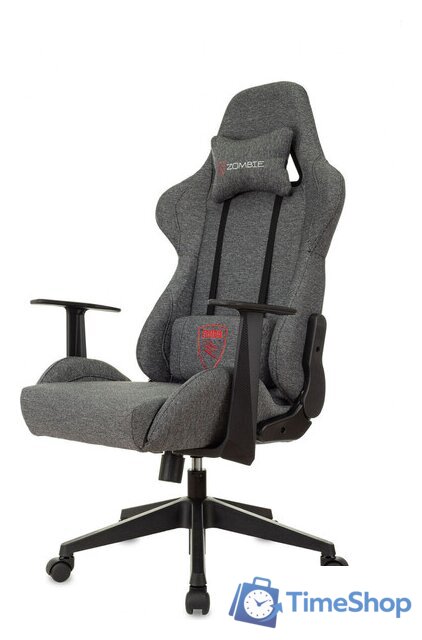Игровое (геймерское) кресло Zombie Neo 3C1 1972993 (серый) - Изображение №3 — Интернет-магазин Time-Shop
