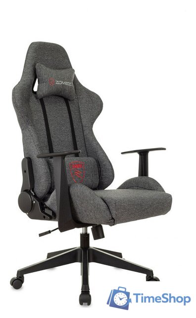 Игровое (геймерское) кресло Zombie Neo 3C1 1972993 (серый) - Изображение №1 — Интернет-магазин Time-Shop