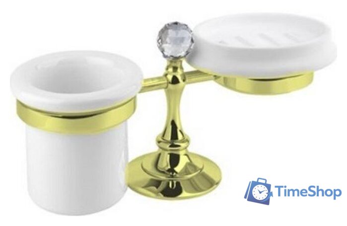 Набор аксессуаров для ванной Cezares Olimp-STT-03/24-Sw (золото) - Изображение №1 — Интернет-магазин Time-Shop