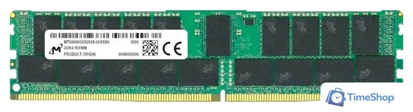 Оперативная память Micron 32GB DDR4 PC4-25600 MTA36ASF4G72PZ-3G2R1 - Изображение №1 — Интернет-магазин Time-Shop