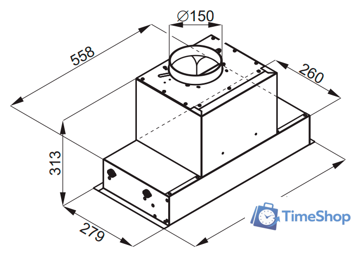 Кухонная вытяжка Solgaz Gest Control - Изображение №2 — Интернет-магазин Time-Shop