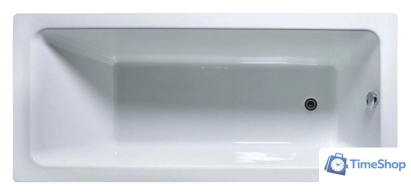 Ванна Универсал Оптима Ультра-У 170x80 (1 сорт, без ножек) - Изображение №1 — Интернет-магазин Time-Shop
