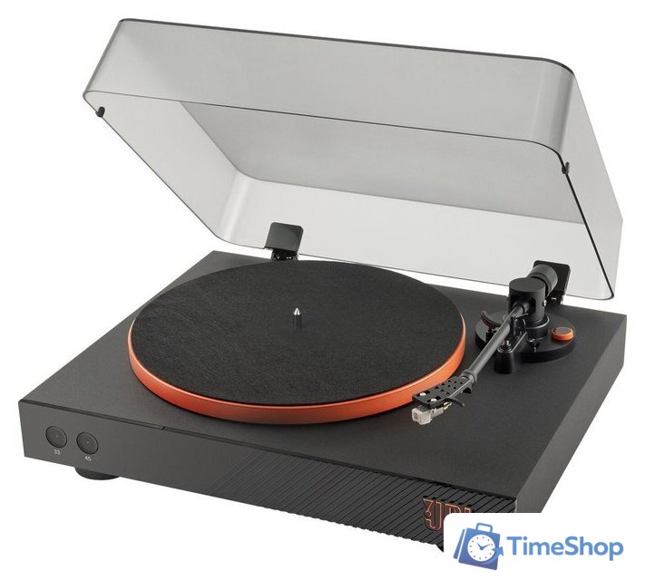 Виниловый проигрыватель JBL Spinner BT (черный/оранжевый) - Изображение №1 — Интернет-магазин Time-Shop