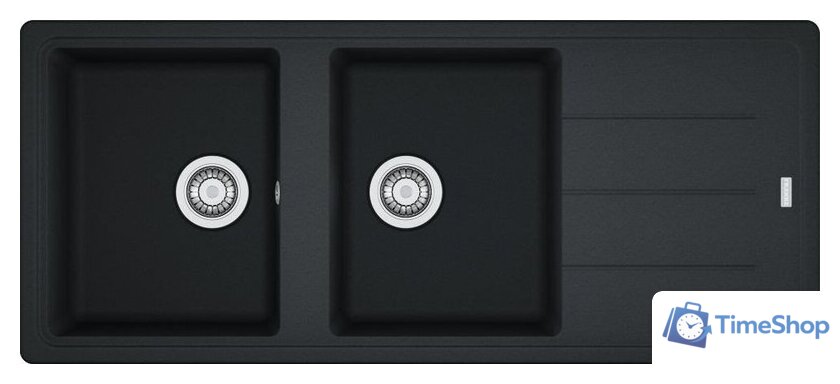 Кухонная мойка Franke Basis BFG 621-116 114.0676.263 (оникс) - Изображение №1 — Интернет-магазин Time-Shop