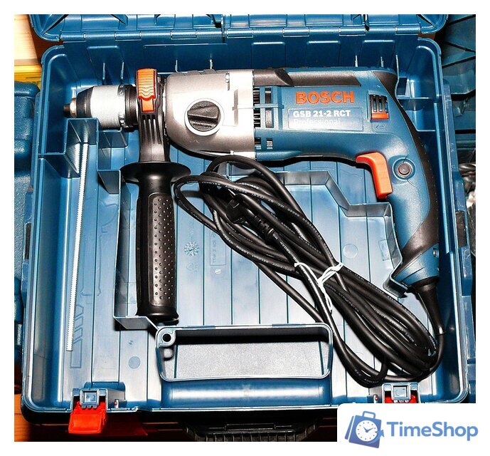 Ударная дрель Bosch GSB 21-2 RCT Professional (060119C700) - Изображение №3 — Интернет-магазин Time-Shop