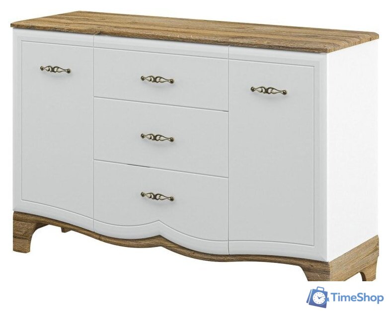 Тумба Мебель Неман Тиффани МН-041-10 (белый/прованс) - Изображение №1 — Интернет-магазин Time-Shop