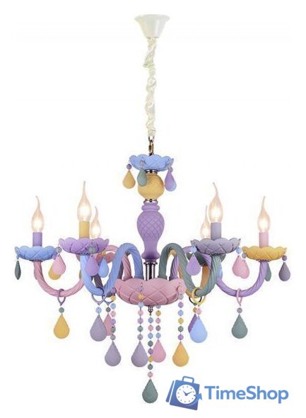 Подвесная люстра Kinklight Астрид 074175-6 (мультиколор) - Изображение №1 — Интернет-магазин Time-Shop