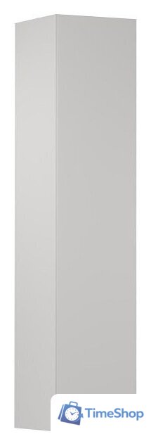  Lauter Шкаф-пенал Навесной Nelli (бело-серый п/мат) - Изображение №1 — Интернет-магазин Time-Shop