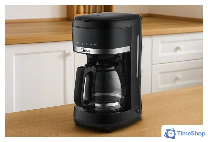 Капельная кофеварка Midea MA-D1502W2ME - Изображение №5 — Интернет-магазин Time-Shop