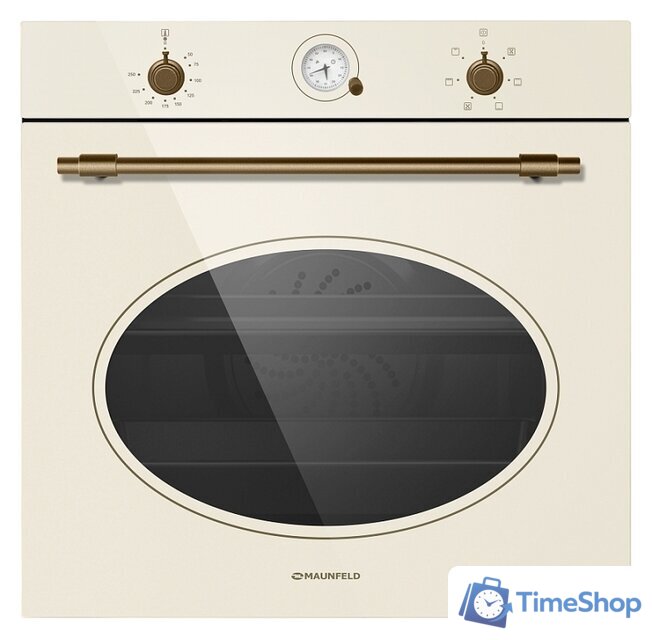 Электрический духовой шкаф MAUNFELD EOEFG.566RIB.RT - Изображение №1 — Интернет-магазин Time-Shop