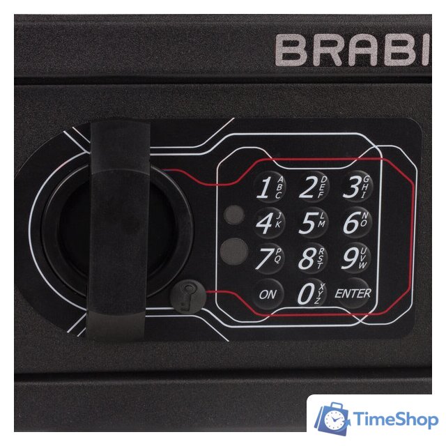 Мебельный сейф Brabix SF-140EL - Изображение №5 — Интернет-магазин Time-Shop