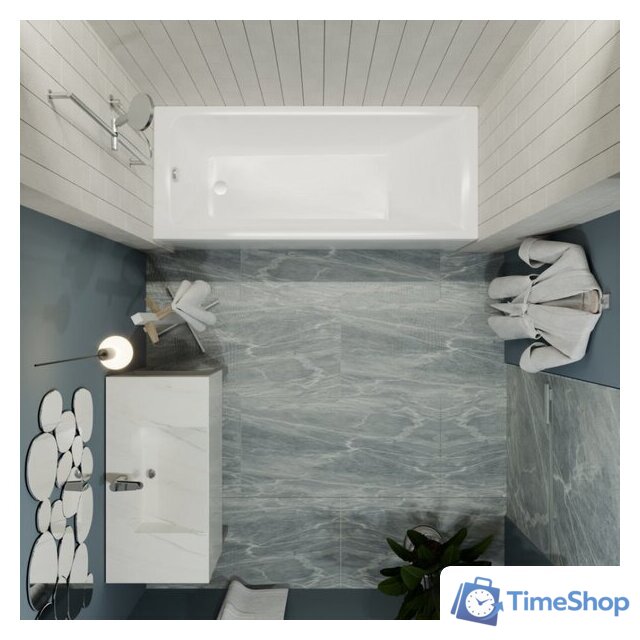 Ванна 1AcReal Тори 170х70 - Изображение №3 — Интернет-магазин Time-Shop