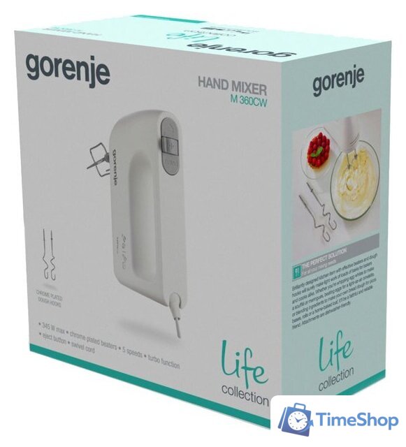 Миксер Gorenje M360CW - Изображение №6 — Интернет-магазин Time-Shop