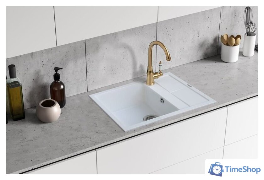 Кухонная мойка Berg BROW11AL - Изображение №2 — Интернет-магазин Time-Shop