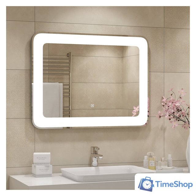  Континент Зеркало Velvette Led 80x70 - Изображение №9 — Интернет-магазин Time-Shop