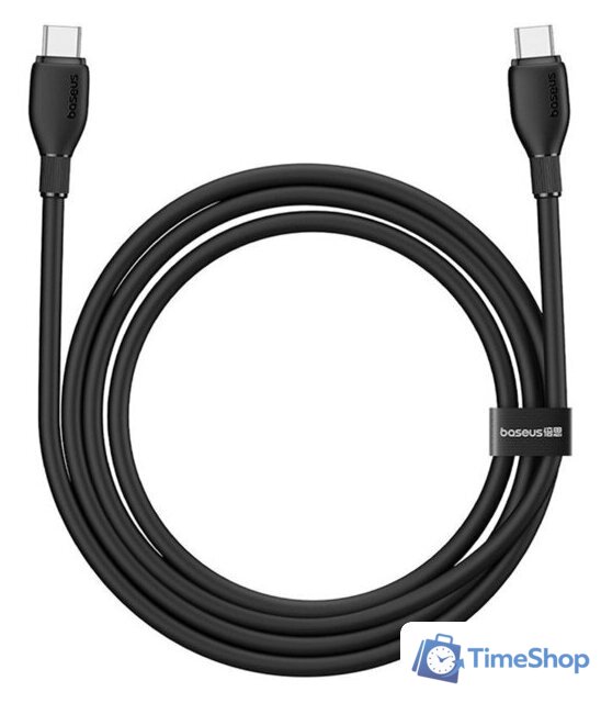 Кабель Baseus Ultra-Fast Fast Charging 100W USB Type-C - USB Type-C (1 м, черный) - Изображение №1 — Интернет-магазин Time-Shop
