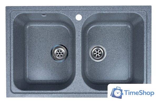 Кухонная мойка Granrus GR-785 W (темно-серый) - Изображение №1 — Интернет-магазин Time-Shop