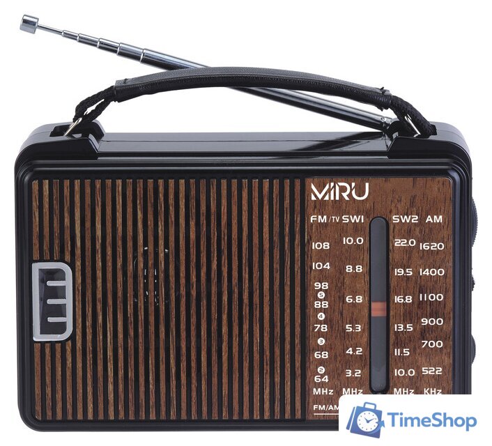 Радиоприемник Miru SR-1021 - Изображение №1 — Интернет-магазин Time-Shop