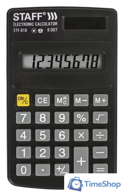 Калькулятор Staff STF-818 250142 - Изображение №1 — Интернет-магазин Time-Shop