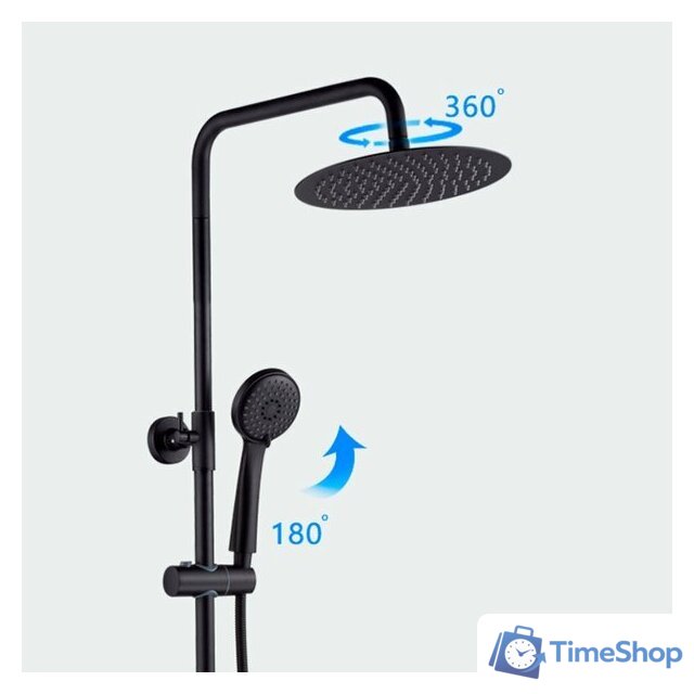 Душевая система  Ledeme L2480B - Изображение №6 — Интернет-магазин Time-Shop