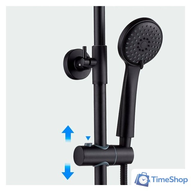 Душевая система  Ledeme L2480B - Изображение №7 — Интернет-магазин Time-Shop