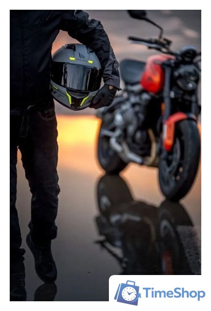 Мотошлем MT Helmets Stinger 2 Solid (XL, белый перламутр) - Изображение №10 — Интернет-магазин Time-Shop