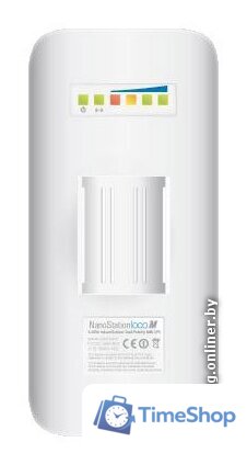 Точка доступа Ubiquiti NanoStation Loco M2 (LOCO-M2) - Изображение №2 — Интернет-магазин Time-Shop