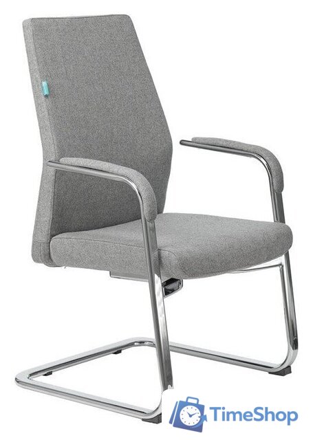 Офисный стул Бюрократ _JONS-LOW-V (серый) - Изображение №1 — Интернет-магазин Time-Shop