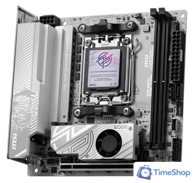 Материнская плата MSI MPG B850I Edge TI WiFi - Изображение №2 — Интернет-магазин Time-Shop