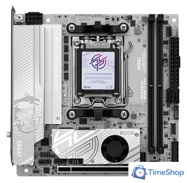 Материнская плата MSI MPG B850I Edge TI WiFi - Изображение №1 — Интернет-магазин Time-Shop