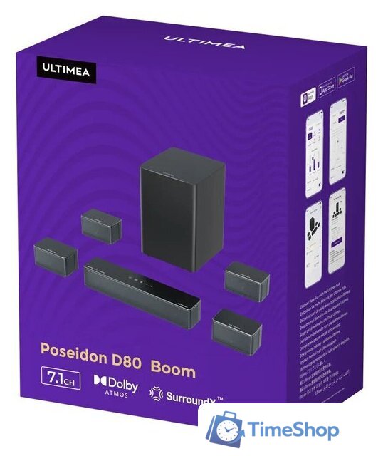 Саундбар Ultimea Poseidon D80 Boom - Изображение №3 — Интернет-магазин Time-Shop