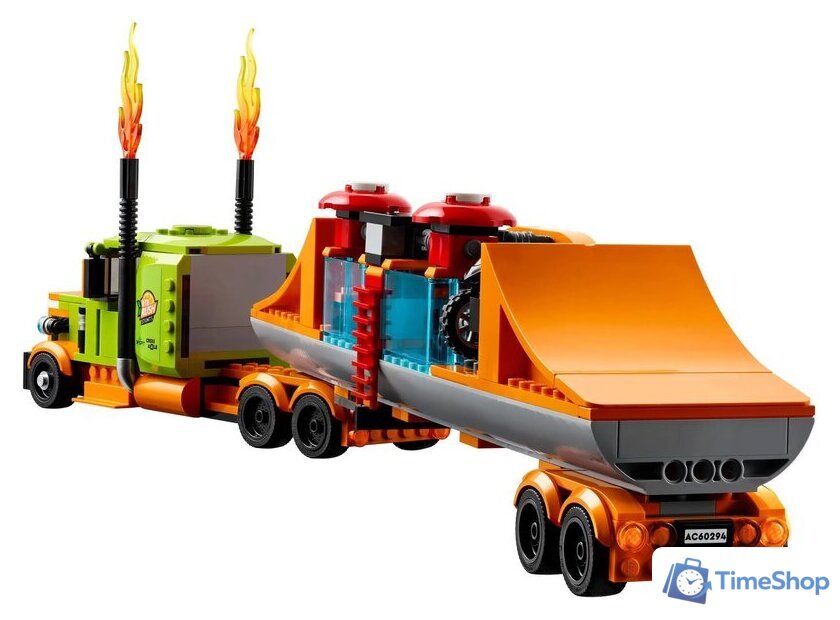 Конструктор LEGO City Stuntz 60294 Грузовик для шоу каскадеров - Изображение №7 — Интернет-магазин Time-Shop