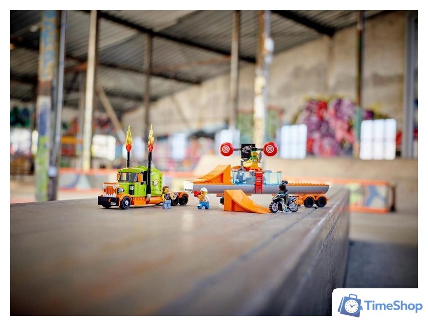 Конструктор LEGO City Stuntz 60294 Грузовик для шоу каскадеров - Изображение №23 — Интернет-магазин Time-Shop