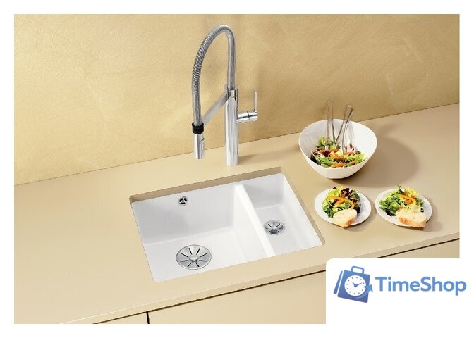 Кухонная мойка Blanco Subline 350/150-U (черный) - Изображение №4 — Интернет-магазин Time-Shop