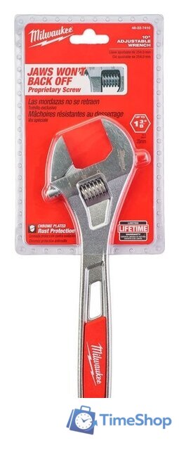 Ключ разводной Milwaukee 48-22-7410 - Изображение №2 — Интернет-магазин Time-Shop