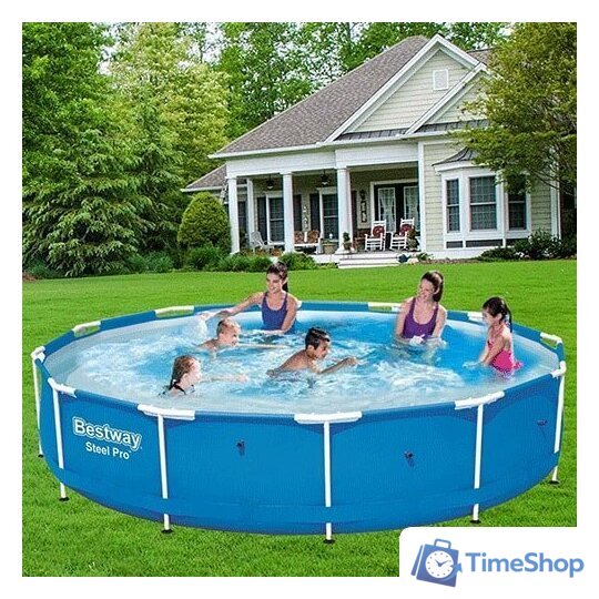 Каркасный бассейн Bestway Steel Pro 56706 (366х76) - Изображение №3 — Интернет-магазин Time-Shop