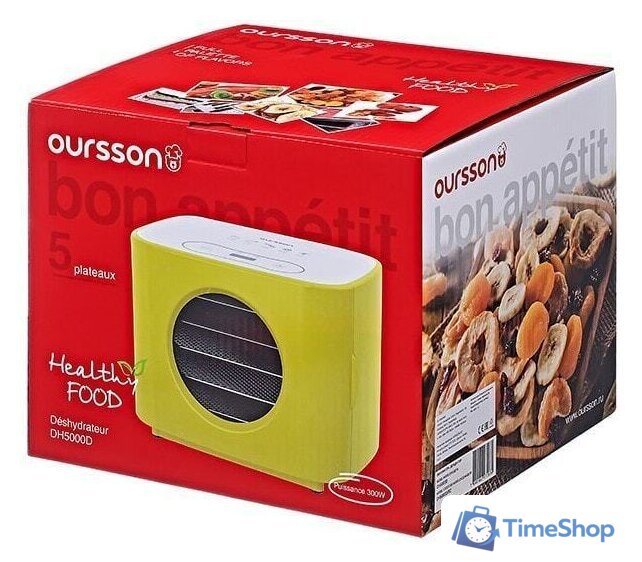 Сушилка для овощей и фруктов Oursson DH5000D/GA - Изображение №7 — Интернет-магазин Time-Shop