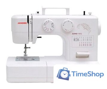 Электромеханическая швейная машина Janome Juno 1512 - Изображение №1 — Интернет-магазин Time-Shop
