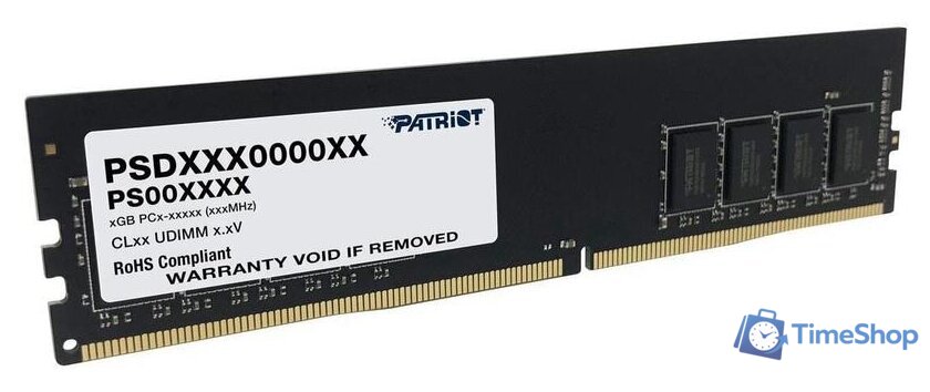 Оперативная память Patriot Signature Line 16GB DDR4 PC4-21300 PSD416G266681 - Изображение №3 — Интернет-магазин Time-Shop