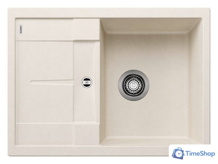 Кухонная мойка Blanco Metra 45 S Compact 527103 (мягкий белый) - Изображение №1 — Интернет-магазин Time-Shop