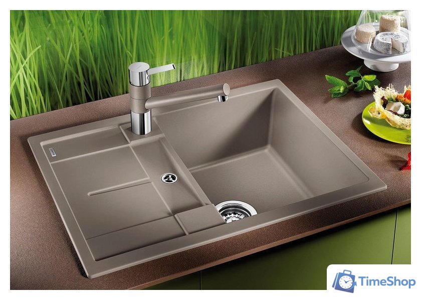 Кухонная мойка Blanco Metra 45 S Compact 527103 (мягкий белый) - Изображение №2 — Интернет-магазин Time-Shop