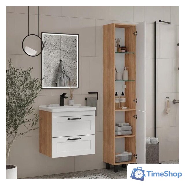  EQUIL Шкаф-пенал Lago 35 (напольный) - Изображение №5 — Интернет-магазин Time-Shop