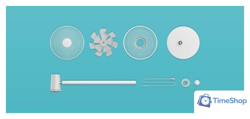 Вентилятор Xiaomi Mi Smart Standing Fan 2 Pro BPLDS03DM (международная версия) - Изображение №4 — Интернет-магазин Time-Shop