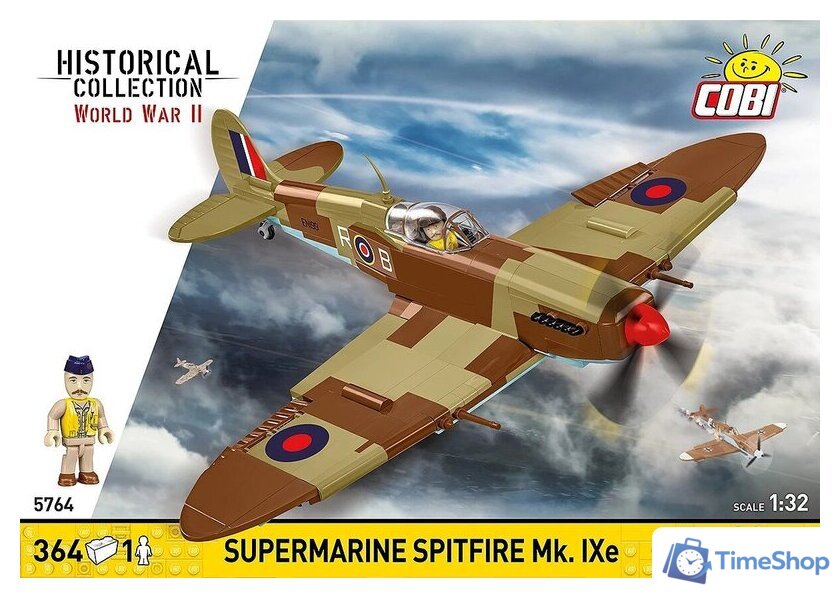 Конструктор Cobi Historical Collection WWII Supermarine Spitfire Mk.IXe - Изображение №1 — Интернет-магазин Time-Shop