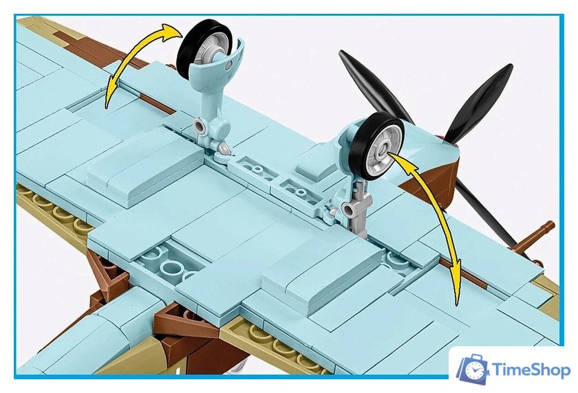 Конструктор Cobi Historical Collection WWII Supermarine Spitfire Mk.IXe - Изображение №7 — Интернет-магазин Time-Shop