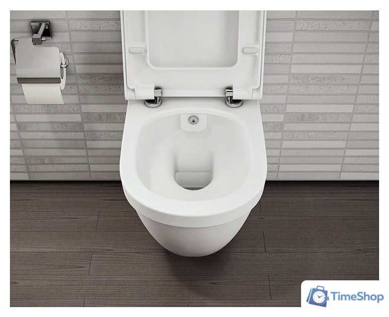 Унитаз подвесной Vitra S50 7740B003-0850 - Изображение №2 — Интернет-магазин Time-Shop