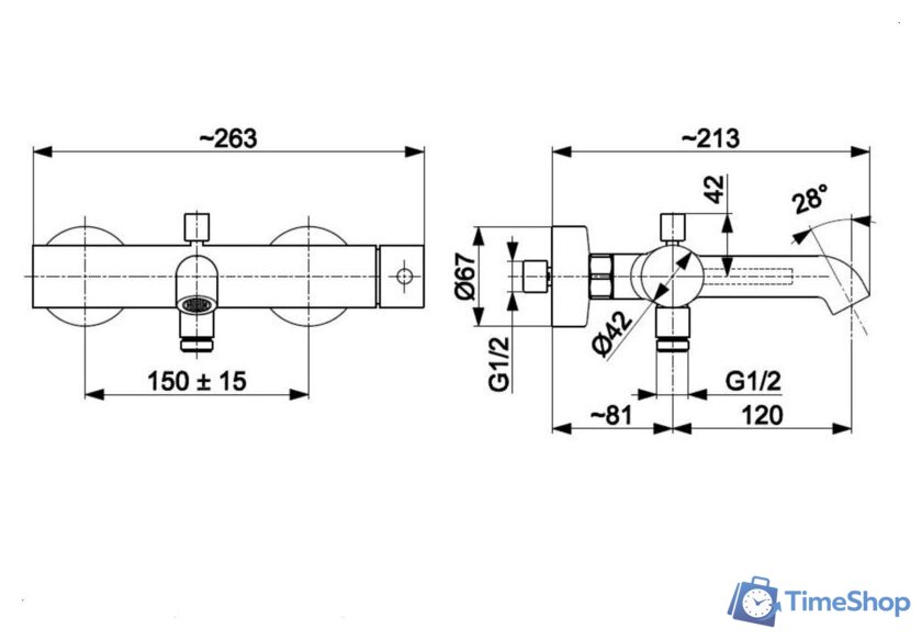 Смеситель KFA Armatura Moza 503402034 - Изображение №2 — Интернет-магазин Time-Shop
