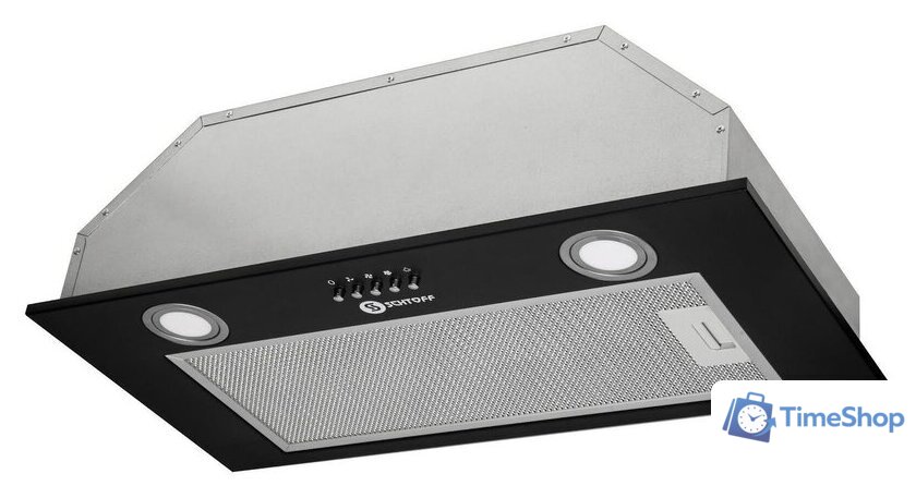 Кухонная вытяжка Schtoff Quattroporte 60 (черный) - Изображение №1 — Интернет-магазин Time-Shop